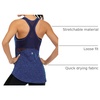 image:imageICTIVE Workout Tank Tops for Women Sleeveless Yoga Shirts for Women Mesh Racerback Muscle Tank TopsDark Blue