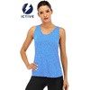 image:imageICTIVE Workout Tank Tops for Women Sleeveless Yoga Shirts for Women Mesh Racerback Muscle Tank TopsLight Blue