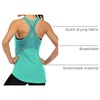 image:imageICTIVE Workout Tank Tops for Women Sleeveless Yoga Shirts for Women Mesh Racerback Muscle Tank TopsLight Green