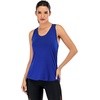 image:imageICTIVE Workout Tank Tops for Women Sleeveless Yoga Shirts for Women Mesh Racerback Muscle Tank TopsRoyal Blue