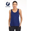 image:imageICTIVE Workout Tank Tops for Women Yoga Tops for Women Loose Fit Backless Muscle Racerback Summer Gym ShirtsDark Blue