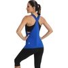 image:imageICTIVE Workout Tops for Women Sleeveless Open Back Muscle Racerback Exercise Tank ShirtsRoyal Blue