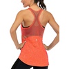 image:imageICTIVE Workout Tank Tops for Women Sleeveless Yoga Shirts for Women Mesh Racerback Muscle Tank TopsNeon Orange
