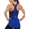 image:imageICTIVE Workout Tank Tops for Women Sleeveless Yoga Shirts for Women Mesh Racerback Muscle Tank TopsRoyal Blue