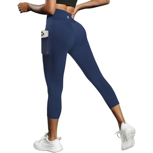 image:imageFihapyli ICTIVE Workout Leggings for Women Athletic Wear with Pocket Running Yoga Pilates and Gym PantsDark Blue