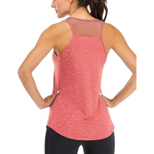image:imageFihapyli ICTIVE Workout Tank Tops for Women Breathable Mesh Racerback Muscle Tank Backless Running ShirtsCoral