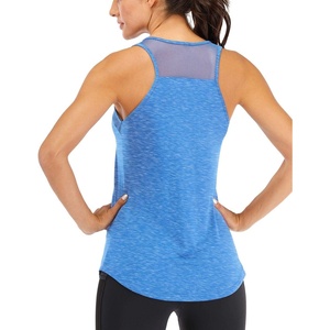 image:imageFihapyli ICTIVE Workout Tank Tops for Women Breathable Mesh Racerback Muscle Tank Backless Running ShirtsLight Blue