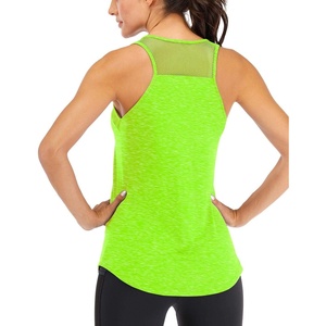 image:imageFihapyli ICTIVE Workout Tank Tops for Women Breathable Mesh Racerback Muscle Tank Backless Running ShirtsNeon Green
