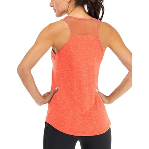 image:imageFihapyli ICTIVE Workout Tank Tops for Women Breathable Mesh Racerback Muscle Tank Backless Running ShirtsNeon Orange