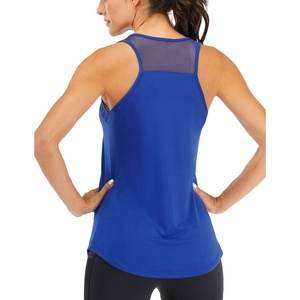 image:imageFihapyli ICTIVE Workout Tank Tops for Women Breathable Mesh Racerback Muscle Tank Backless Running ShirtsRoyal Blue