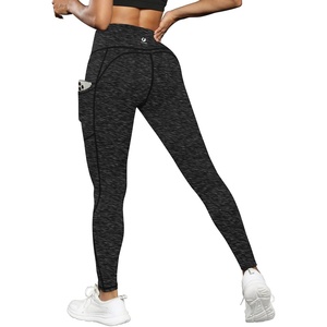 image:imageICTIVE Athletic Leggings for Women with PocketWorkout Activewear Running Yoga Pilates Gym Cropped Tight Fit Lightin PantsDarkgrey
