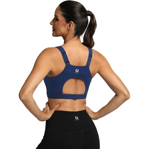 image:imageICTIVE Sports Bras for Women High Support High Impact Bust Push up Racerback Workout Running BraDarkblue